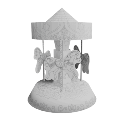 Rapunzel Carousel DIY