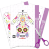 Calavera Mustache White