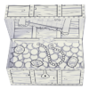 Pirate's Chest Box B/W (Small)